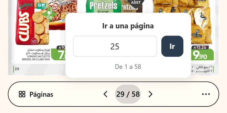 Ir a una página por su número