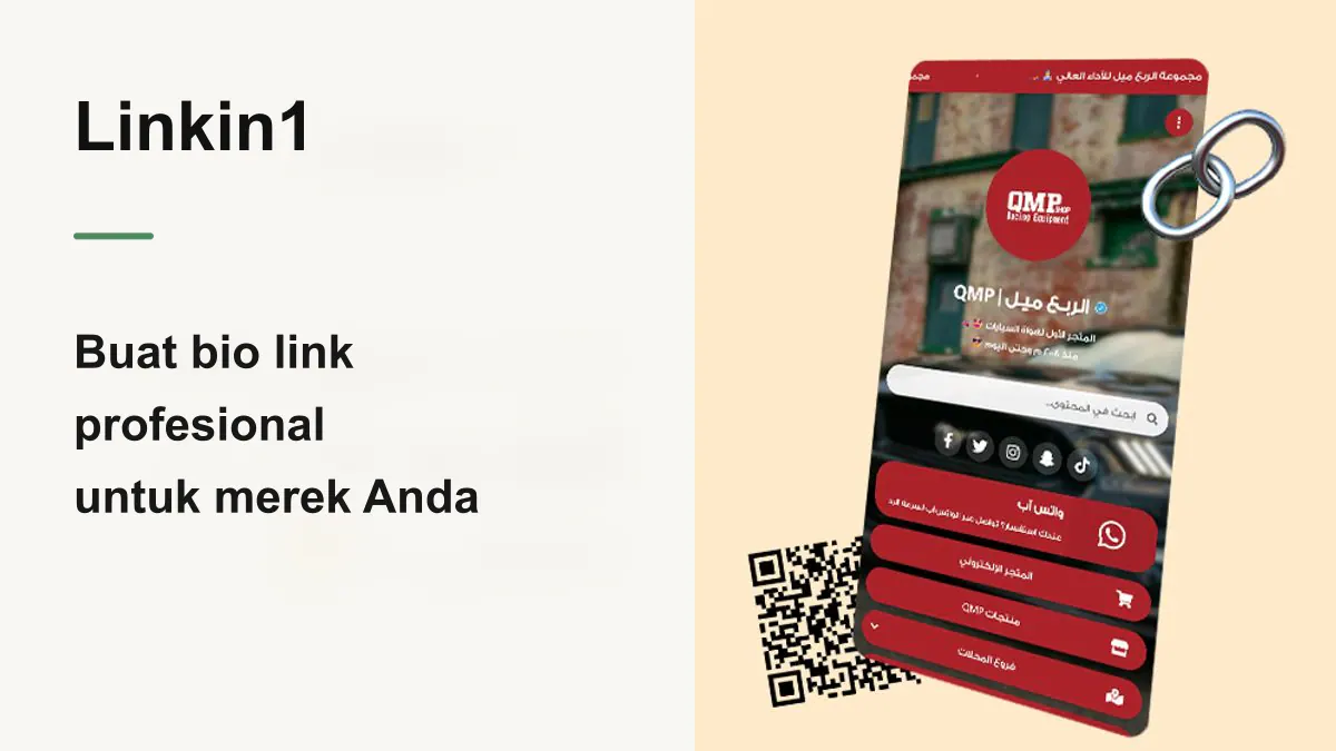 Cara membuat bio link profesional: panduan lengkap