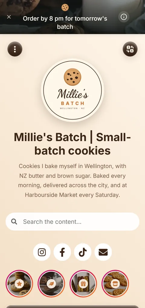 Millie's Batch