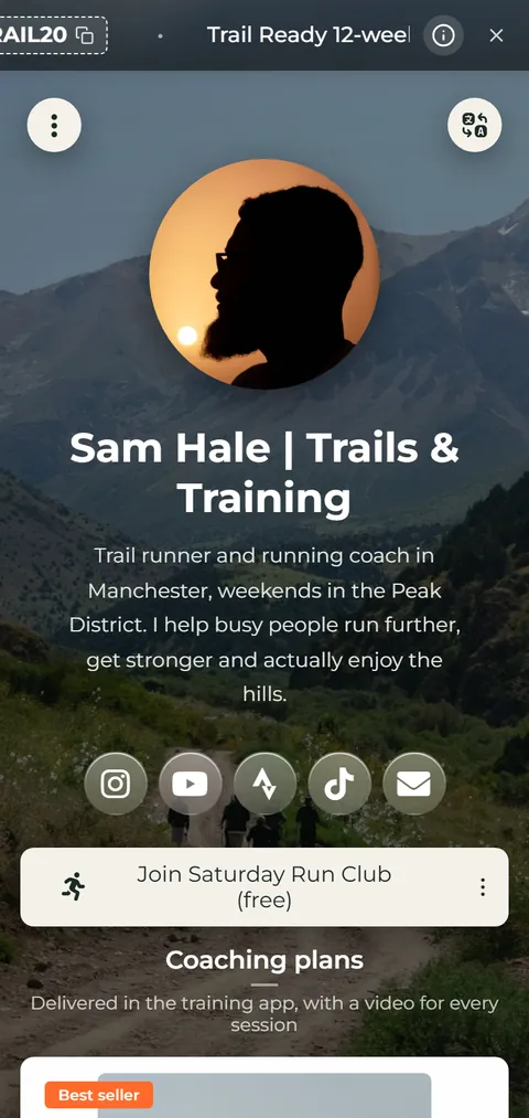 Sam Hale | Trails