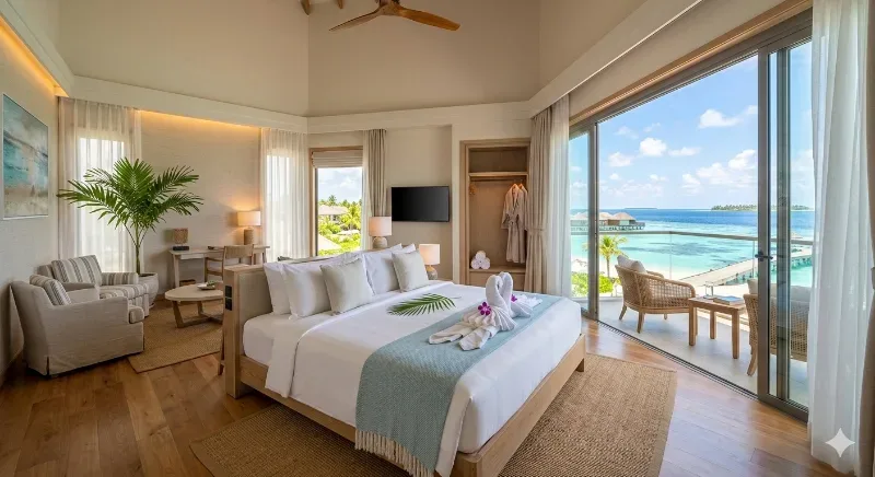 Suite with a private pool