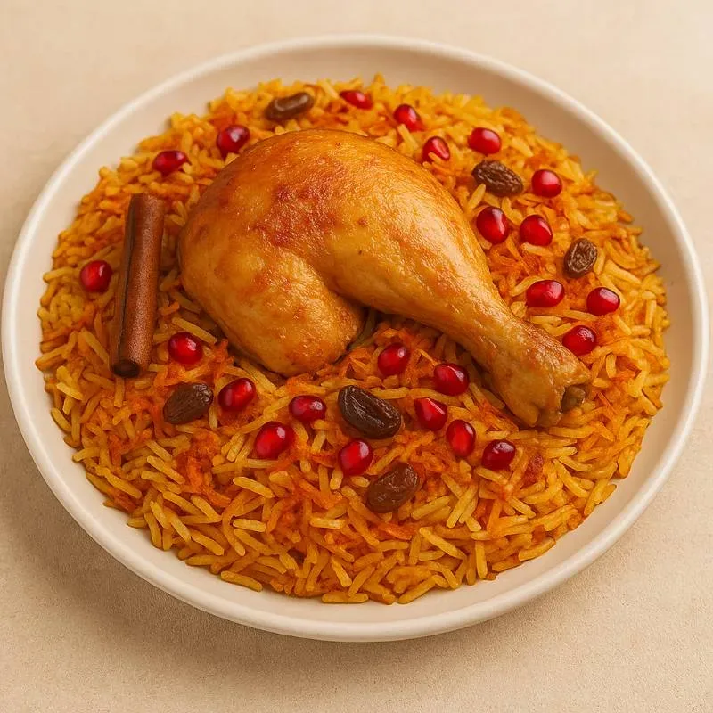 Half Grilled Chicken