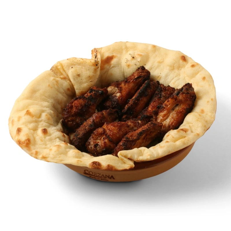 أجنحة الدجاج المشوية