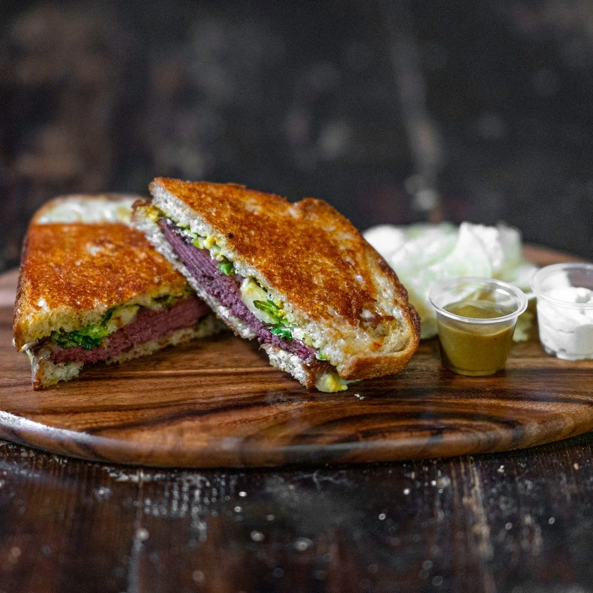 Ham & cheddar toastie