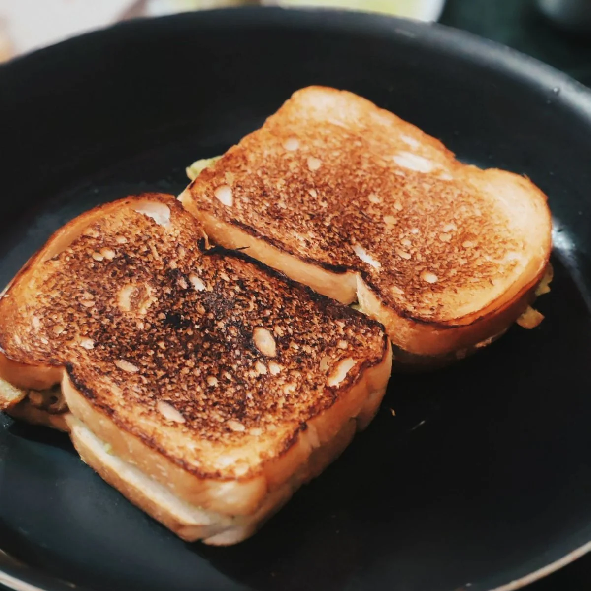 Mushroom & Gruyere toastie