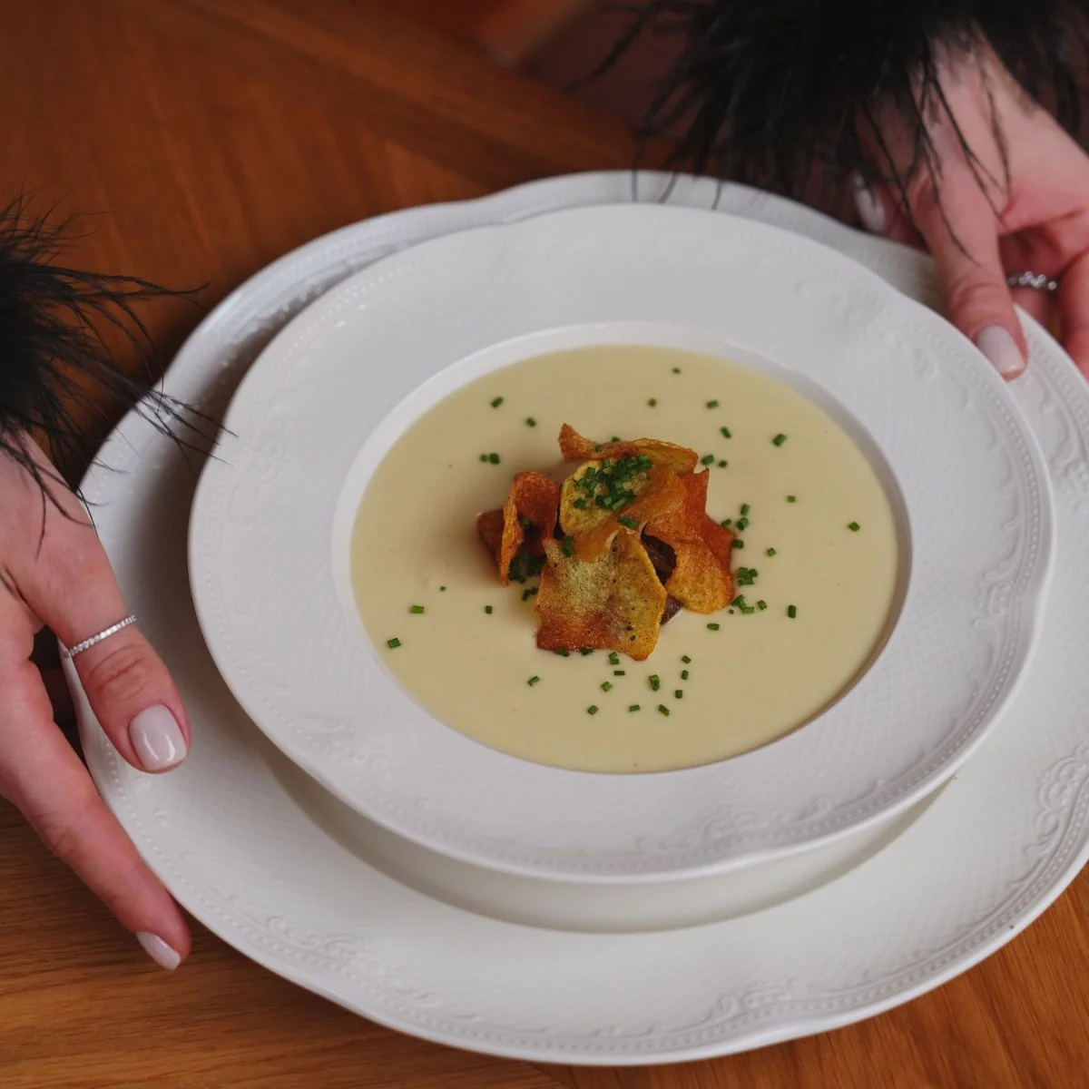 Wild mushroom velouté