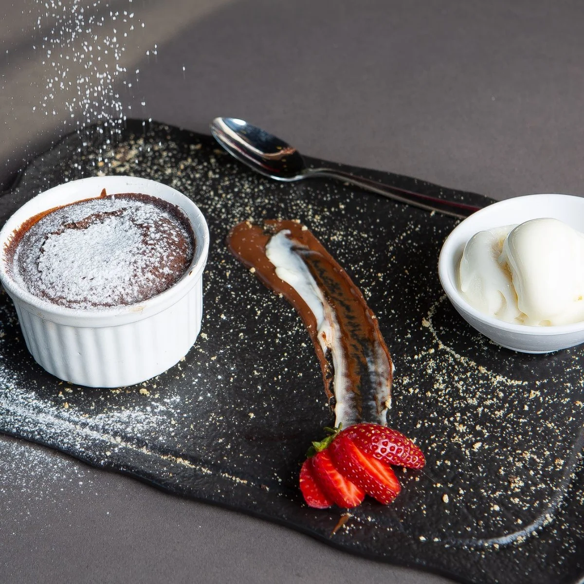 Chocolate soufflé