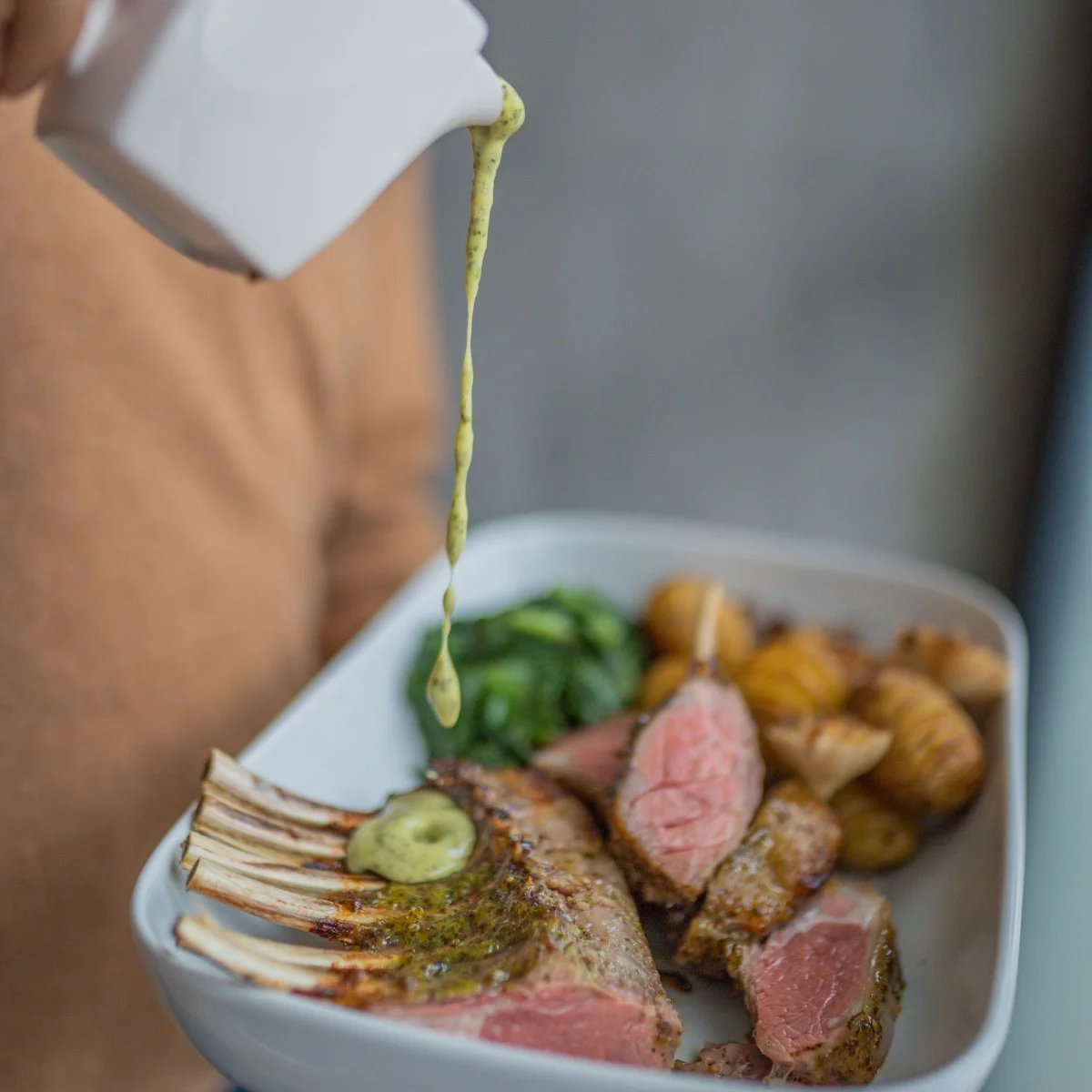 Rack of lamb
