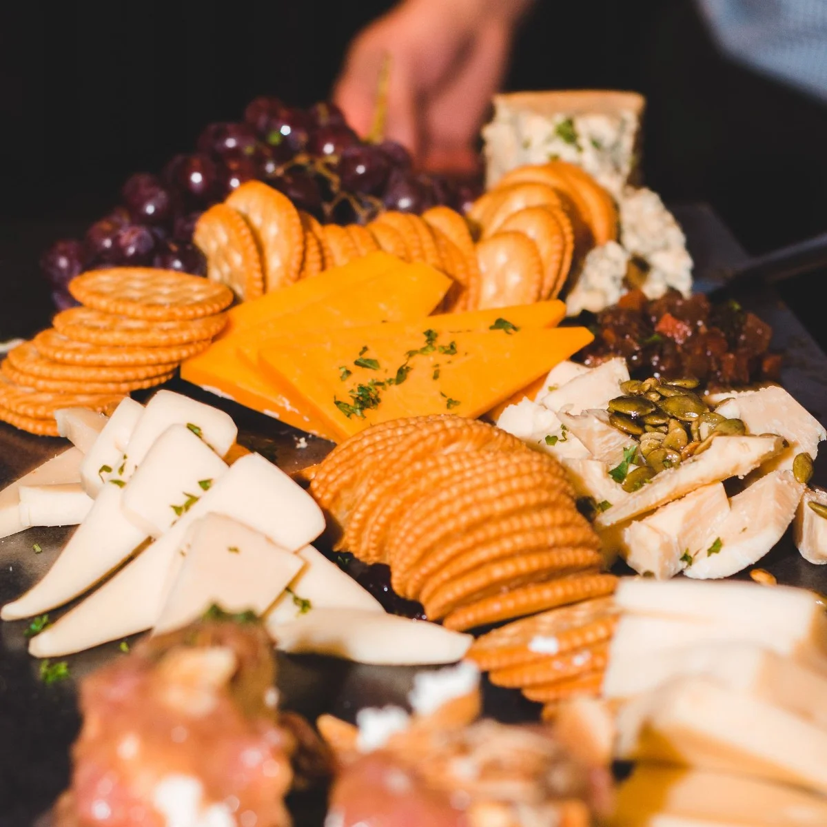 French cheese selection