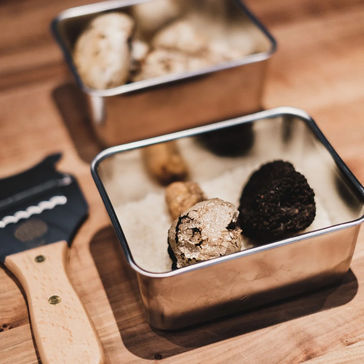 Black truffle tagliatelle