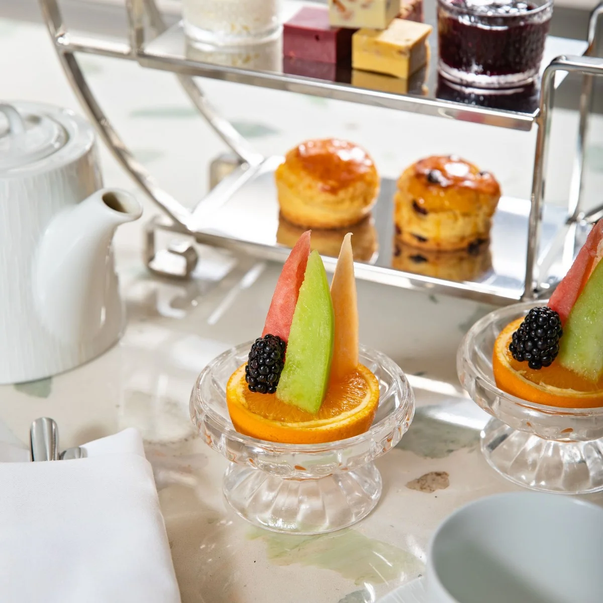 French afternoon tea for two
