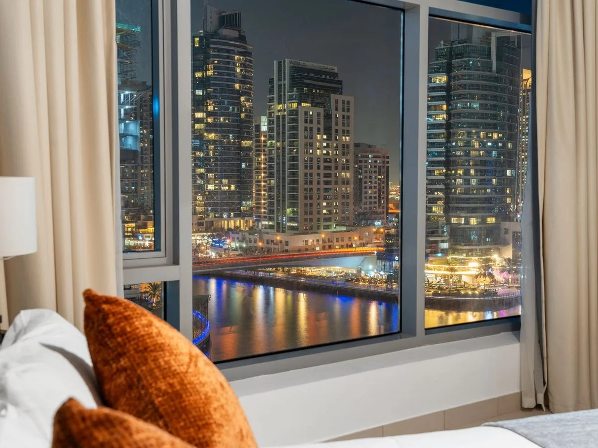 2-bed with full marina view · Dubai Marina