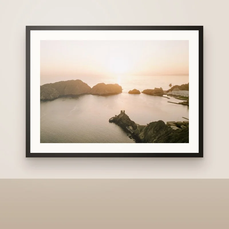 Muscat coast at dawn